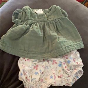 Linen shirt with bloomers set!